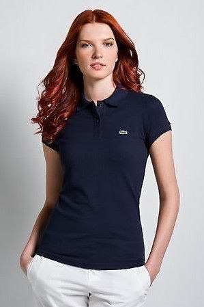 Lacoste short lapel T woman S-2XL-016